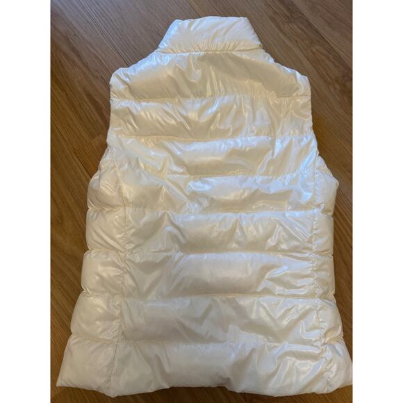 Moncler Puffer Down Ghany Gilet Vest White Size 1 (Small) $1025 - Picture 3 of 10